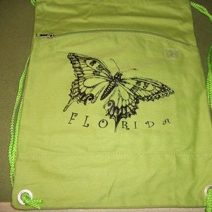 Canvas drawstring bag